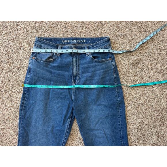 American Eagle Outfitters Woman's Jeans/Pants Mom Jeans, size 8 Long/Tall - Picture 6 of 10